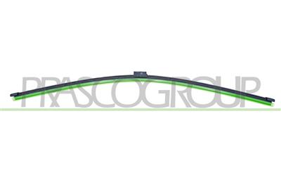 SPAZZOLA TERGICRISTALLO POSTERIORE-FLAT BLADE-18"/450 mm-10 ADATTATORI