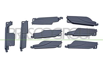REAR WIPER BLADE-ARCH STRUCTURE-9"/230 mm-8 ADAPTERS