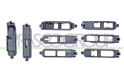 LIMPIAPARABRISAS TRASERO-ESTRUCTURA DE ARCO-11"/275 mm-8 ADAPTADORES