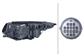 HALOGEN-HAUPTSCHEINWERFER - RECHTS - FUER U.A. RANGE ROVER EVOQUE (L538)