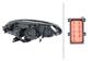 HALOGENA/FF-FARO PRINCIPAL - IZQUIERDA - POR EJ. OPEL CORSA E (X15)