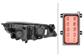 PROIETT DRL CROM SX ASTRA 11->