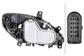 HALOGEN-HEADLIGHT - FOR E.G. MERCEDES-BENZ VITO / MIXTO BOX (W639) - ECE - FOR RIGHT-HAND TRAFFIC - LEFT