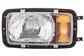 HALOGEN-HEADLIGHT - LEFT - FOR E.G. MERCEDES-BENZ 1222 - 4850 (MK, SK)