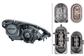 HALOGEN-HAUPTSCHEINWERFER - LINKS - FœR U.A. MERCEDES-BENZ SLK (R171)