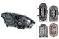 BI-XENON-HAUPTSCHEINWERFER - LINKS - FœR U.A. MERCEDES-BENZ SLK (R171)