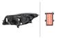DE/LED/HALOG•NE-PROJECTEUR PRINCIPAL - DROITE - POUR P.E. OPEL INSIGNIA A SPORTS