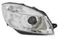 FARO DOBLE/FF/HALOGENA-FARO PRINCIPAL - DERECHA - POR EJ. SKODA FABIA II (542)