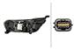 LED-PROJECTEUR PRINCIPAL - DROITE - POUR P.E. RENAULT TRAFIC III