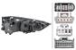 LED/BI-XENON-PROJECTEUR PRINCIPAL - GAUCHE - POUR P.E. AUDI A1 SPORTBACK (8XA, 8