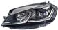 FARO LED SX VW GOLF ALLTRACK VII 11/16->