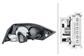 HECKLEUCHTE - GLœHLAMPE - LINKS - FœR U.A. RENAULT MEGANE II COUP’-CABR. (EM0/1_