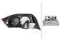 FEU ARRI‘RE - ILLUMINATION - DROITE - POUR P.E. RENAULT MEGANE II COUP’-CABR. (E