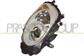 HEADLAMP RIGHT H7+H7 ELECTRIC-WITH MOTOR-CHROME