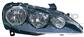 HEADLAMP RIGHT H1+H7 ELECTRIC-WITH MOTOR