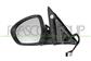 DOOR MIRROR LEFT-ELECTRIC-PRIMED-HEATED-FOLDABLE-WITH LAMP-WITH MEMORY-CONVEX-12 PINS