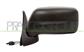 DOOR MIRROR LEFT-CABLE-BLACK-CONVEX-CHROME