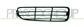 BUMPER GRILLE RIGHT-BLACK