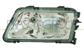 HEADLAMP LEFT H4+H7 MANUAL/ELECTRIC-WITH FOG LAMP MOD. 96 > 00