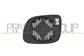 MIRROR GLASS BASE RIGHT-HEATED-CONVEX-BLUE MOD. 00 >