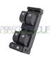 FRONT DOOR LEFT WINDOW REGULATOR PUSH-BUTTON PANEL-BLACK-4 SWITCHES-16 PINS