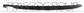 REAR BUMPER SPOILER-WITH LEFT DOUBLE HOLE FOR EXHAUST