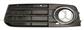 BUMPER GRILLE LEFT-BLACK-WITH FOG LAMP HOLE-WITH CHROME FRAME