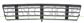 FRONT BUMPER GRILLE-CENTRE-BLACK MOD. 4-6 CYLINDER