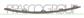 GRILLE MOLDING LEFT-LOWER-CHROME