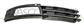 BUMPER GRILLE RIGHT-BLACK-WITH FOG LAMP HOLE