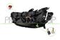 PROIETTORE DESTRO D3S+H7-ELETTRICO-CON MOTORE-CON LUCE DIURNA-LED
