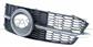 GRILLE GAUCHE NOIRE DE PARE-CHOCS-AVEC SIEGES ANTIBROUILLARD-AVEC CADRE ET MOULURE CHROMEE MOD. S-LINE