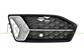 GRILLE GAUCHE DE PARE-CHOCS-AVANT-NOIRE-STRUCTUREE-AVEC MOULURE ARGENTEE MOD. SPORT 