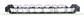 FRONT BUMPER GRILLE-CENTRE-BLACK