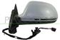 DOOR MIRROR LEFT-ELECTRIC-HEATED-PRIMED-WITH LAMP-ASPHERICAL-CHROME MOD. 5 DOOR-16H8P MOD. 08 > 10