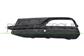 GRILLE DROITE DE PARE-CHOCS-AVANT-NOIRE-AVEC SIEGES ANTIBROUILLARD-AVEC MOULURE ARGENT MOD. S-LINE