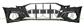 FRONT BUMPER-PRIMED-WITH HEADLAMP WASHER HOLES-WITH CUTTING MARKS FOR PARK ASSIST