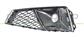 BUMPER GRILLE RIGHT-BLACK-WITH FOG LAMP HOLES-WITH CHROME MOLDING