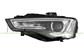 SCHEINWERFER LINKS HID/D3S-MIT LWR-MIT MOTOR-MIT TAGFAHRLICHT-LED MOD. 11>12