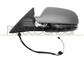 DOOR MIRROR LEFT-ELECTRIC-HEATED-FOLDABLE-PRIMED-WITH LAMP-WITH MEMORY-WITH AUTO DIMMING-WITH LANE ASSIST-ASPHERICAL-CHROME