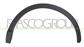 PARAFANGHINO POSTERIORE SINISTRO-NERO-GOFFRATO-CON CLIPS-CON BIADESIVO
