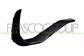 REAR BUMPER MOLDING LEFT-BLACK-GLOSSY