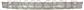 FRONT BUMPER REINFORCEMENT-ALUMINIUM