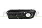 BUMPER GRILLE LEFT-BLACK-GLOSSY-WITH FOG LAMP HOLE-WITH CHROME FRAME