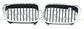 RADIATOR GRILLE LEFT-CHROME-BLACK