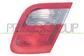 TAIL LAMP LEFT-INNER-WITHOUT BULB HOLDER-RED/CLEAR MOD. 4 DOOR