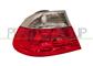 TAIL LAMP LEFT-OUTER-WITHOUT BULB HOLDER RED/CLEAR MOD. COUPE'