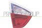 TAIL LAMP LEFT-INNER-WITHOUT BULB HOLDER-RED/CLEAR MOD. 4 DOOR