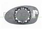 MIRROR GLASS BASE RIGHT-HEATED-ASPHERICAL-CHROME