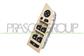 FRONT DOOR LEFT WINDOW REGULATOR PUSH-BUTTON PANEL-BEIGE-4 SWITCHES-WITH FOLDABLE MIRROR FUNCTION-18 PINS